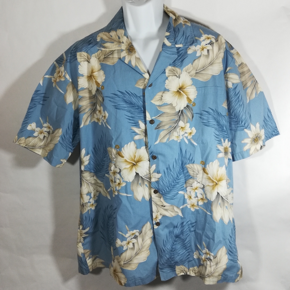 Pacific Legend Mens Floral shirt Sz XL